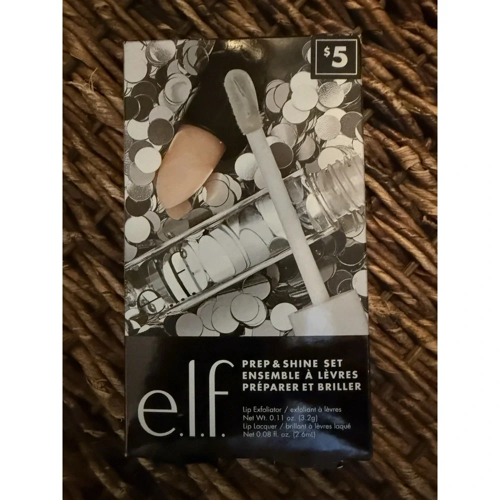 e.l.f. Lot Duo Eyeshadow powder Sets Lip Exfoliator and Glitter Eyeshadow NIB